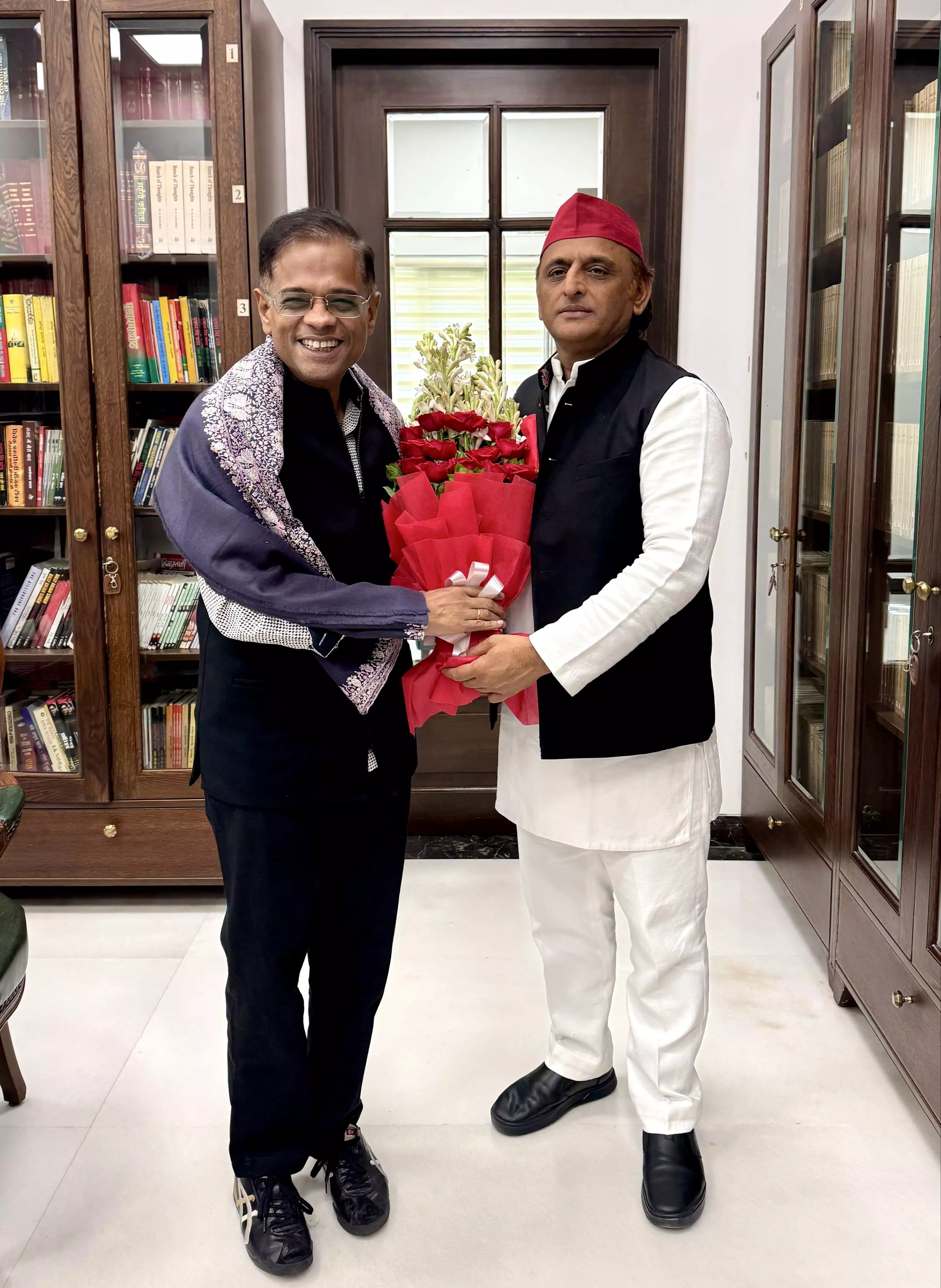 अखिलेश यादव से मिले अमित जोगी अखिलेश यादव से मिले अमित जोगी