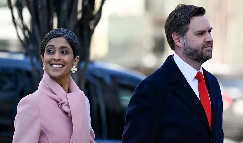 उषा वेंस VP पति JD वेंस की भरोसेमंद सलाहकार के तौर पर काम करेंगी उषा वेंस VP पति JD वेंस की भरोसेमंद सलाहकार के तौर पर काम करेंगी