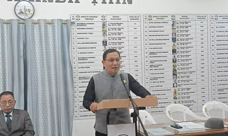 Mizoram : कांग्रेस ने सरकार में बदलाव का वादा किया, ZPM और MNF पर निशाना साधा Mizoram : कांग्रेस ने सरकार में बदलाव का वादा किया, ZPM और MNF पर निशाना साधा