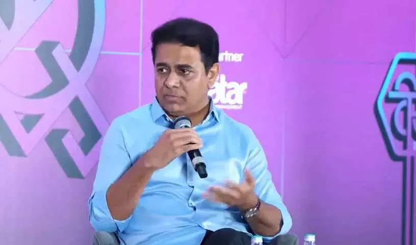 KTR अमेरिका दौरे पर रवाना, कोलंबिया इंडिया बिजनेस कॉन्फ्रेंस को संबोधित करेंगे KTR अमेरिका दौरे पर रवाना, कोलंबिया इंडिया बिजनेस कॉन्फ्रेंस को संबोधित करेंगे