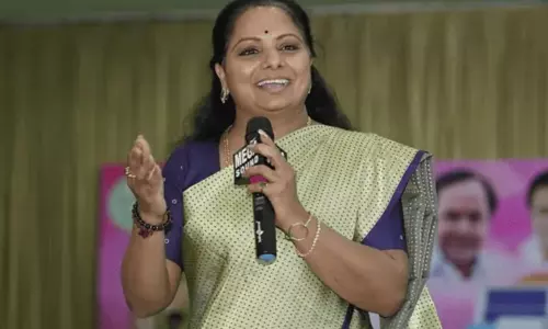 Kavitha ने तेलंगाना में संपत्ति बनाने के कांग्रेस के दावों को खारिज किया Kavitha ने तेलंगाना में संपत्ति बनाने के कांग्रेस के दावों को खारिज किया