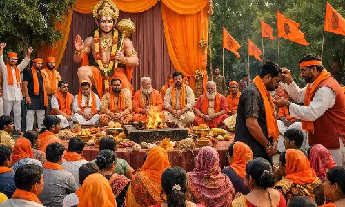 पालघर के 251 ईसाई परिवार हनुमान जयंती पर VHP-बारंग दल के घर वापसी समारोह में हिंदू धर्म में वापसी करेंगे पालघर के 251 ईसाई परिवार हनुमान जयंती पर VHP-बारंग दल के घर वापसी समारोह में हिंदू धर्म में वापसी करेंगे
