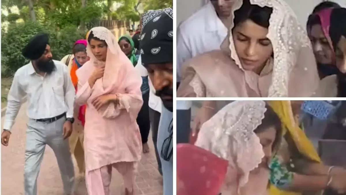Viral video: Priyanka Chopra ने महावीर जयंती पर स्वर्ण मंदिर में सेवा के तहत बर्तन धोए