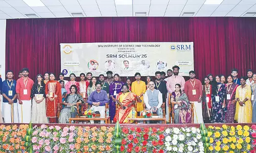 SRMIST में स्कूल ऑफ लॉ ने सोलमुन 26 का उद्घाटन किया SRMIST में स्कूल ऑफ लॉ ने सोलमुन 26 का उद्घाटन किया