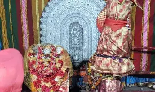Talcher हिंगुला मंदिर में पटबारी उत्सव के लिए पूरी तैयारी