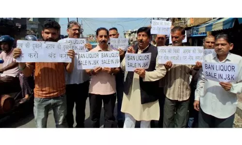 MSJK ने शराब की बिक्री पर रोक लगाने के लिए बिल की मांग की
