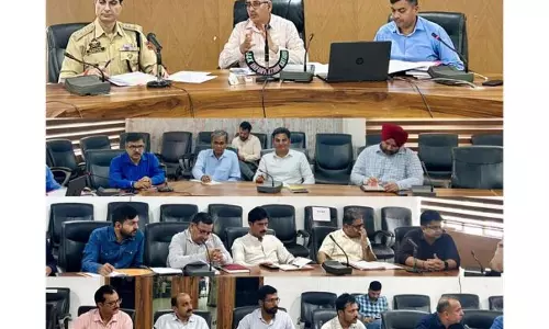 NCORD मीटिंग, DC कठुआ ने एंटी-ड्रग उपायों, एनफोर्समेंट स्ट्रैटेजी का रिव्यू किया