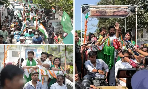 Revanth Reddy ने तिरुवनंतपुरम में UDF के लिए जोरदार चुनावी प्रचार किया