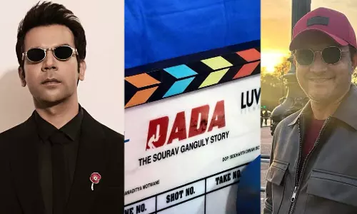 राजकुमार राव ने सौरव गांगुली की Biopic की शूटिंग शुरू की राजकुमार राव ने सौरव गांगुली की Biopic की शूटिंग शुरू की