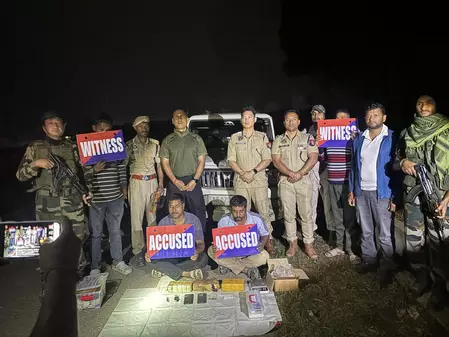 असम राइफल्स और कछार पुलिस ने सात करोड़ रुपए की हेरोइन जब्त की, दो गिरफ्तार असम राइफल्स और कछार पुलिस ने सात करोड़ रुपए की हेरोइन जब्त की, दो गिरफ्तार