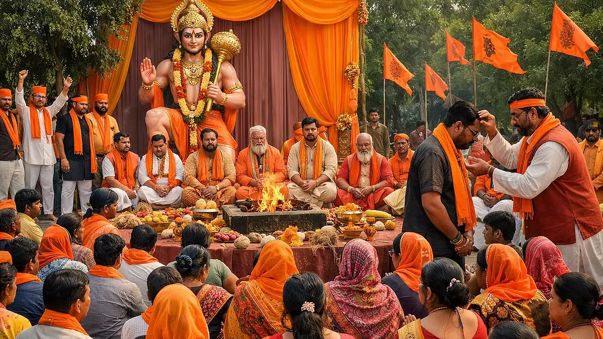 पालघर के 251 ईसाई परिवार हनुमान जयंती पर VHP-बारंग दल के घर वापसी समारोह में हिंदू धर्म में वापसी करेंगे पालघर के 251 ईसाई परिवार हनुमान जयंती पर VHP-बारंग दल के घर वापसी समारोह में हिंदू धर्म में वापसी करेंगे