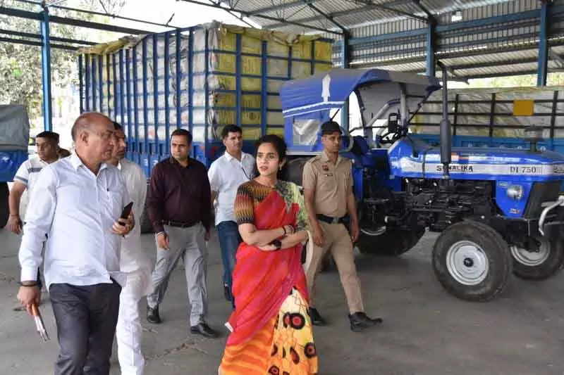 Kaithal की पुंडरी अनाज मंडी में गेहूं खरीद की तैयारियों का रिव्यू किया गया Kaithal की पुंडरी अनाज मंडी में गेहूं खरीद की तैयारियों का रिव्यू किया गया