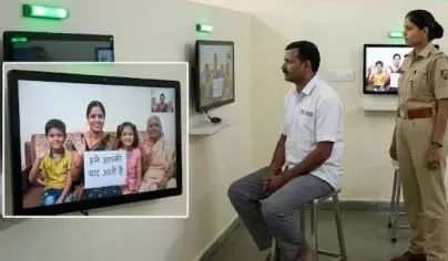 कैदियों को परिजनों से बात करने वीडियो कॉल की सुविधा देने की तैयारी कैदियों को परिजनों से बात करने वीडियो कॉल की सुविधा देने की तैयारी