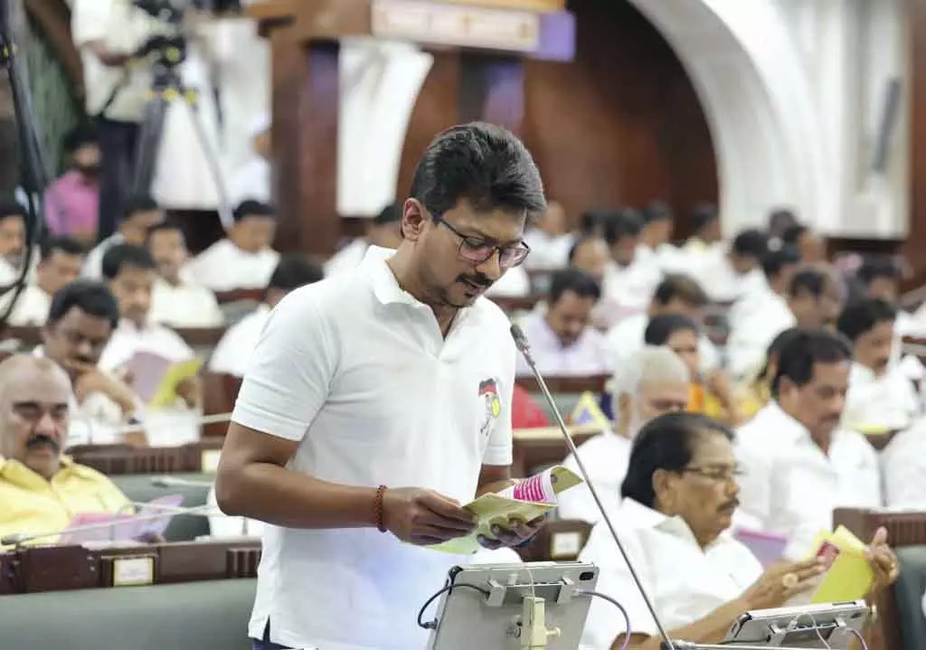 Chennai DMK और स्टालिन असली चैंपियन हैं: उदयनिधि Chennai DMK और स्टालिन असली चैंपियन हैं: उदयनिधि