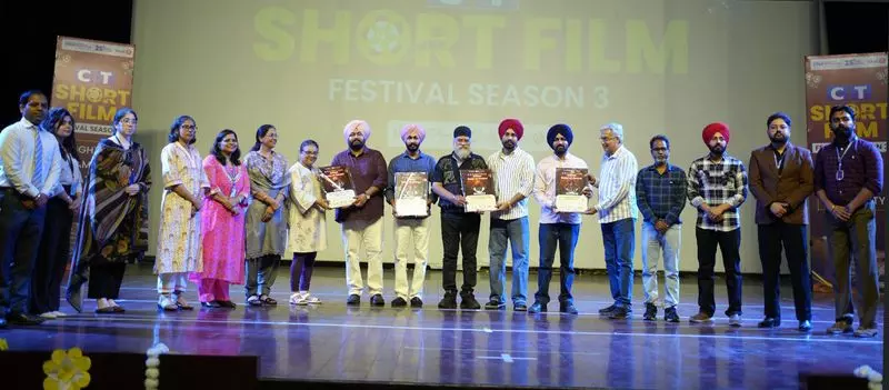 CT Group ने शॉर्ट फिल्म फेस्टिवल सीजन 3 का ग्रैंड फिनाले होस्ट किया CT Group ने शॉर्ट फिल्म फेस्टिवल सीजन 3 का ग्रैंड फिनाले होस्ट किया