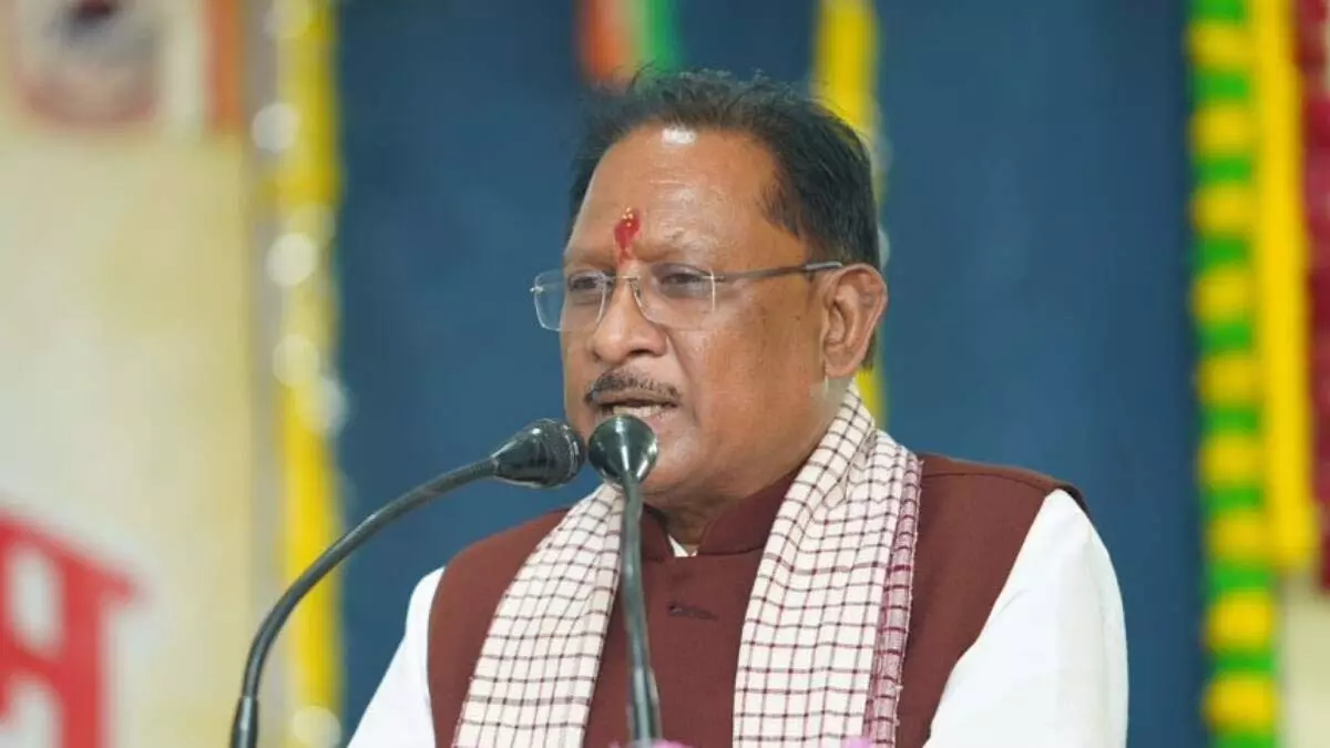 नक्सलवाद जैसे संवेदनशील मुद्दे पर राजनीति करना उचित नहीं : CM विष्णुदेव साय नक्सलवाद जैसे संवेदनशील मुद्दे पर राजनीति करना उचित नहीं : CM विष्णुदेव साय