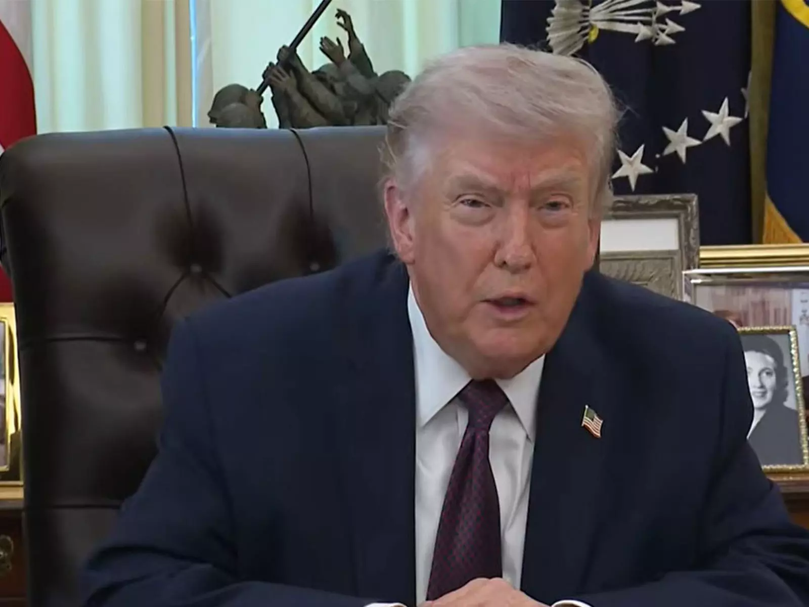 Trump का दावा—ईरान की सेना पूरी तरह तबाह; अमेरिका को कुछ ही हफ़्तों में युद्ध खत्म होने की उम्मीद Trump का दावा—ईरान की सेना पूरी तरह तबाह; अमेरिका को कुछ ही हफ़्तों में युद्ध खत्म होने की उम्मीद