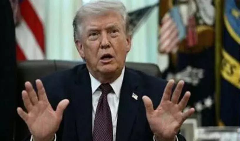 US नेशनल एलिजिबल वोटर लिस्ट बनाएगा; ट्रंप ने एग्जीक्यूटिव ऑर्डर पर साइन किए US नेशनल एलिजिबल वोटर लिस्ट बनाएगा; ट्रंप ने एग्जीक्यूटिव ऑर्डर पर साइन किए