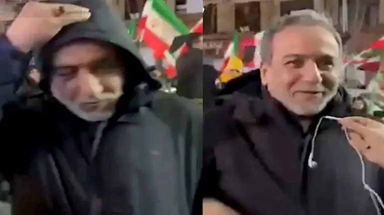 Araghchi ने तेहरान रैली में भीड़ को चौंका दिया Araghchi ने तेहरान रैली में भीड़ को चौंका दिया