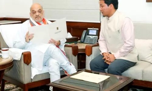 Sikkim: इंद्रा हंग ने गृह मंत्री के समक्ष उपराज्यपाल पद और जनजातीय दर्जे का मुद्दा उठाया Sikkim: इंद्रा हंग ने गृह मंत्री के समक्ष उपराज्यपाल पद और जनजातीय दर्जे का मुद्दा उठाया