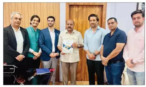 CII टीम ने डिप्टी CM से मुलाकात की, इंडस्ट्री-एकेडमिक लिंकेज पर चर्चा की