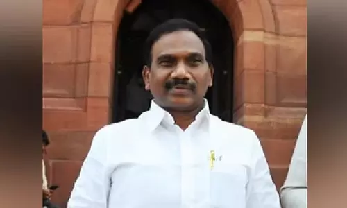 DA Case: DMK नेता राजा ने याचिका खारिज होने के खिलाफ कोर्ट का रुख किया DA Case: DMK नेता राजा ने याचिका खारिज होने के खिलाफ कोर्ट का रुख किया