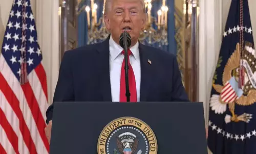 Trump ने तेल के भविष्य को लेकर आशावादी रुख दिखाया Trump ने तेल के भविष्य को लेकर आशावादी रुख दिखाया