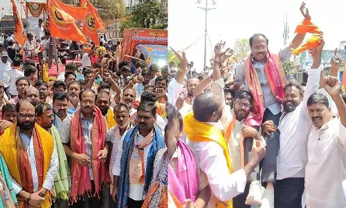 Jadcharla शहर में हनुमान जयंती समारोह