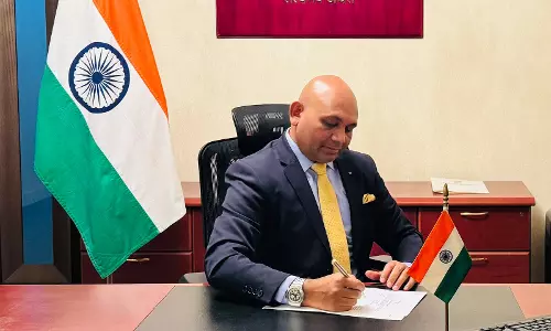 India और अज़रबैजान ने संबंधों पर चर्चा की; राजदूत अभय कुमार ने विदेश मंत्री से मुलाकात की