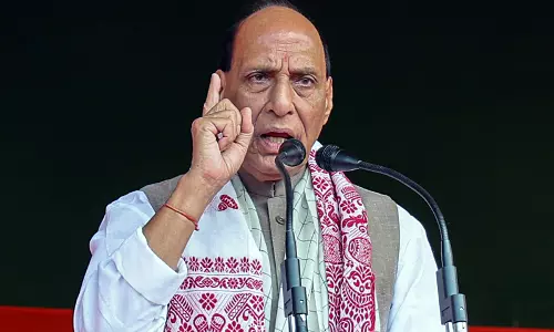 भारत का रक्षा निर्यात वित्त वर्ष 2025-26 में रिकॉर्ड ₹38,424 करोड़ पर पहुँचा: Rajnath Singh