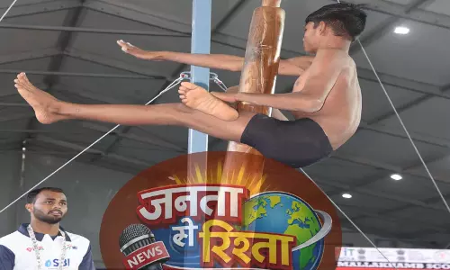 गांधी स्टेडियम अंबिकापुर में मल्लखंभ का भव्य शुभारंभ