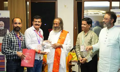 श्री माता वैष्णो देवी श्राइन बोर्ड जल प्रबंधन के लिए जल योद्धा सम्मान से हुई सम्मानित श्री माता वैष्णो देवी श्राइन बोर्ड जल प्रबंधन के लिए जल योद्धा सम्मान से हुई सम्मानित
