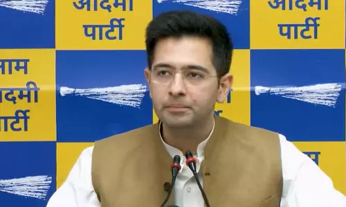 राज्यसभा में उपनेता पद से हटाए जाने के बाद Raghav Chadha ने रहस्यमयी वीडियो पोस्ट किया
