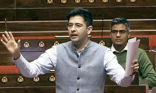 AAP ने राघव चड्ढा को राज्यसभा डिप्टी लीडर पद से हटाने का पत्र लिखा AAP ने राघव चड्ढा को राज्यसभा डिप्टी लीडर पद से हटाने का पत्र लिखा