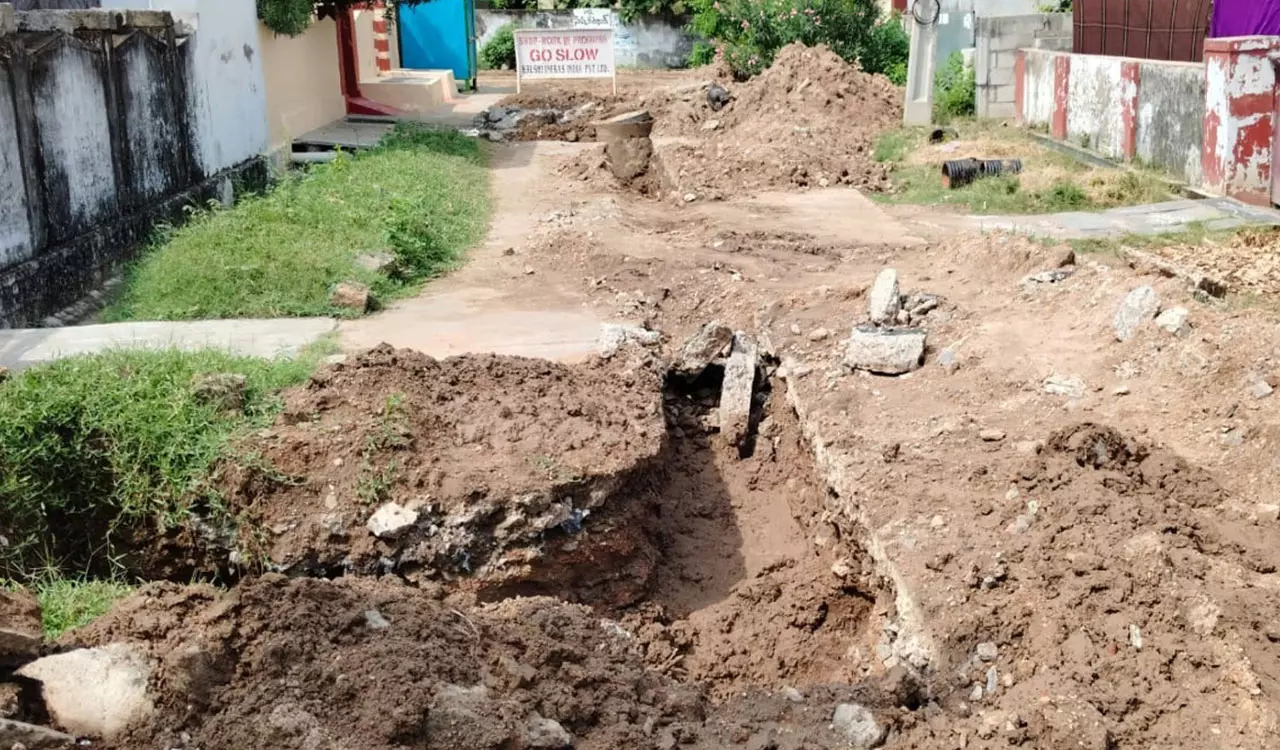 Khammam: फंड की कमी और बड़े-बड़े दावों के बीच खम्मम का विकास रुका हुआ Khammam: फंड की कमी और बड़े-बड़े दावों के बीच खम्मम का विकास रुका हुआ