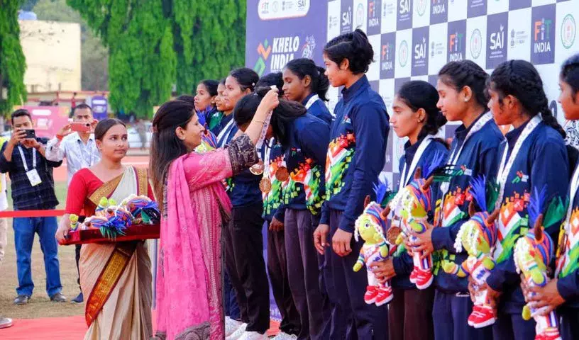रक्षा खडसे ने खेलो इंडिया ट्राइबल गेम्स को सशक्तीकरण का मंच बताया रक्षा खडसे ने खेलो इंडिया ट्राइबल गेम्स को सशक्तीकरण का मंच बताया