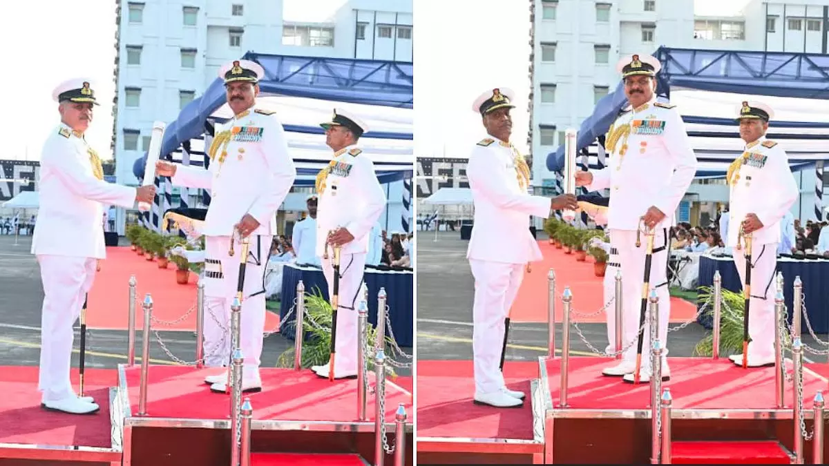 समुद्र रणनीतिक इरादे का संकेत देने और मुकाबला करने का पहला क्षेत्र बन रहा है:Navy Chief Admiral समुद्र रणनीतिक इरादे का संकेत देने और मुकाबला करने का पहला क्षेत्र बन रहा है:Navy Chief Admiral
