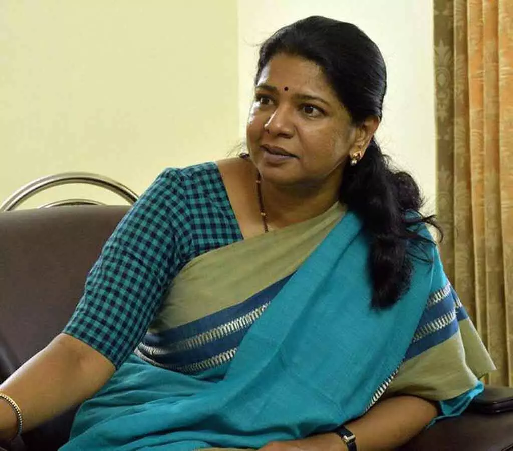 Chennai स्टालिन के चुनावी वादे पूरे किए जा सकते हैं: कनिमोझी Chennai स्टालिन के चुनावी वादे पूरे किए जा सकते हैं: कनिमोझी