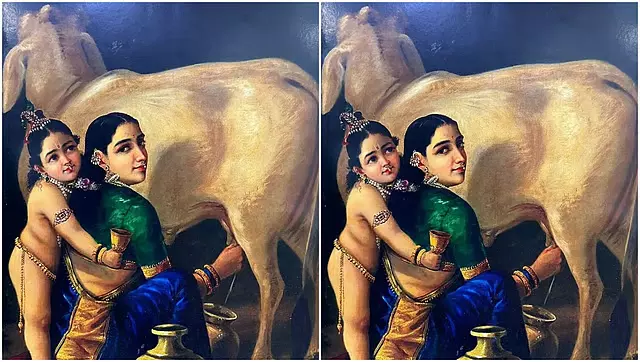 राजा रवि वर्मा की कलाकृति ने एम. एफ. हुसैन की Gramyatra को पीछे छोड़ दिया: 167 करोड़ में नीलाम राजा रवि वर्मा की कलाकृति ने एम. एफ. हुसैन की Gramyatra को पीछे छोड़ दिया: 167 करोड़ में नीलाम