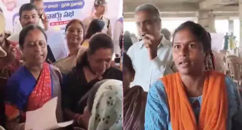 Warangal के निवासियों ने मंत्री से कहा: मैडम को 12वीं डिवीजन स्ट्रीट आने का न्योता दें Warangal के निवासियों ने मंत्री से कहा: मैडम को 12वीं डिवीजन स्ट्रीट आने का न्योता दें