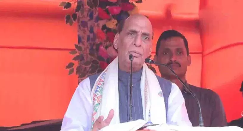 Rajnath Singh ने पाकिस्तान को चेतावनी दी: ईरान युद्ध के बीच भारत किसी भी दुस्साहस का जवाब देगा Rajnath Singh ने पाकिस्तान को चेतावनी दी: ईरान युद्ध के बीच भारत किसी भी दुस्साहस का जवाब देगा