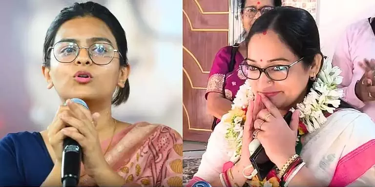 BJP उम्मीदवार से पार्टी का एक गुट नाराज़, मधुपर्णा के इरादे पर सवाल BJP उम्मीदवार से पार्टी का एक गुट नाराज़, मधुपर्णा के इरादे पर सवाल