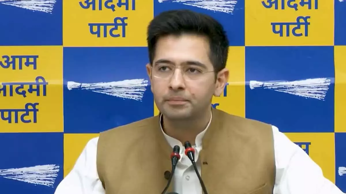 राज्यसभा में उपनेता पद से हटाए जाने के बाद Raghav Chadha ने रहस्यमयी वीडियो पोस्ट किया राज्यसभा में उपनेता पद से हटाए जाने के बाद Raghav Chadha ने रहस्यमयी वीडियो पोस्ट किया