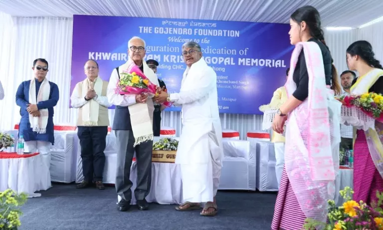Manipur : निंगथौखोंग में नई CHC सुविधा का उद्घाटन, मणिपुर के राज्यपाल भल्ला मौजूद