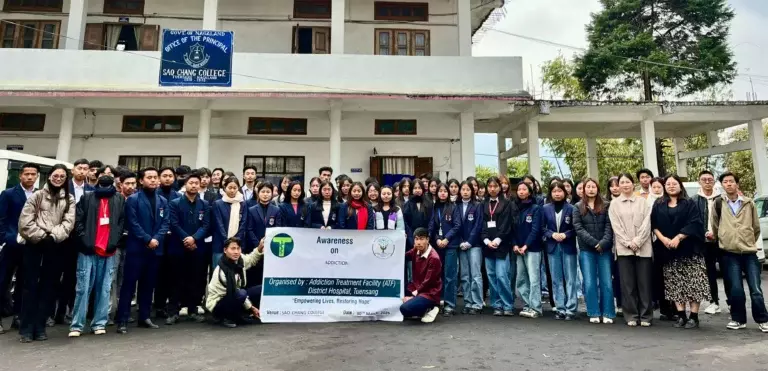 Nagaland: SCC में नशे पर जागरूकता कार्यक्रम आयोजित किया गया