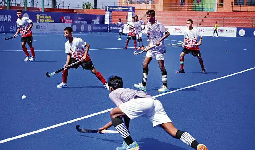 सब जूनियर पुरुष हॉकी चैंपियनशिप में तेलंगाना ने गुजरात को 20-0 से हराया