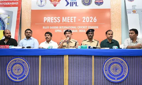 Hyderabad में IPL मैचों के लिए 2K पुलिस तैनात की जाएगी, ट्रैफिक एडवाइजरी जारी की गई Hyderabad में IPL मैचों के लिए 2K पुलिस तैनात की जाएगी, ट्रैफिक एडवाइजरी जारी की गई