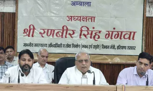 Ambala के लोगों ने शिकायत मीटिंग में ड्रेनेज की समस्या पर चिंता जताई
