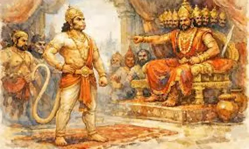 हनुमान एक संदेशवाहक से आगे: वाल्मीकि रामायण में योद्धा, कूटनीतिज्ञ और दार्शनिक की खोज हनुमान एक संदेशवाहक से आगे: वाल्मीकि रामायण में योद्धा, कूटनीतिज्ञ और दार्शनिक की खोज