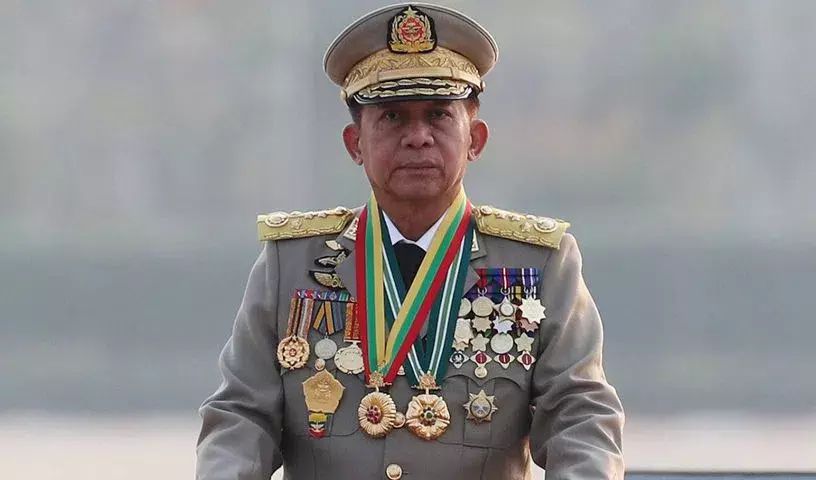 Myanmar’s की संसद ने रूलिंग जनरल को प्रेसिडेंट चुना, सेना को इंचार्ज बनाए रखा Myanmar’s की संसद ने रूलिंग जनरल को प्रेसिडेंट चुना, सेना को इंचार्ज बनाए रखा